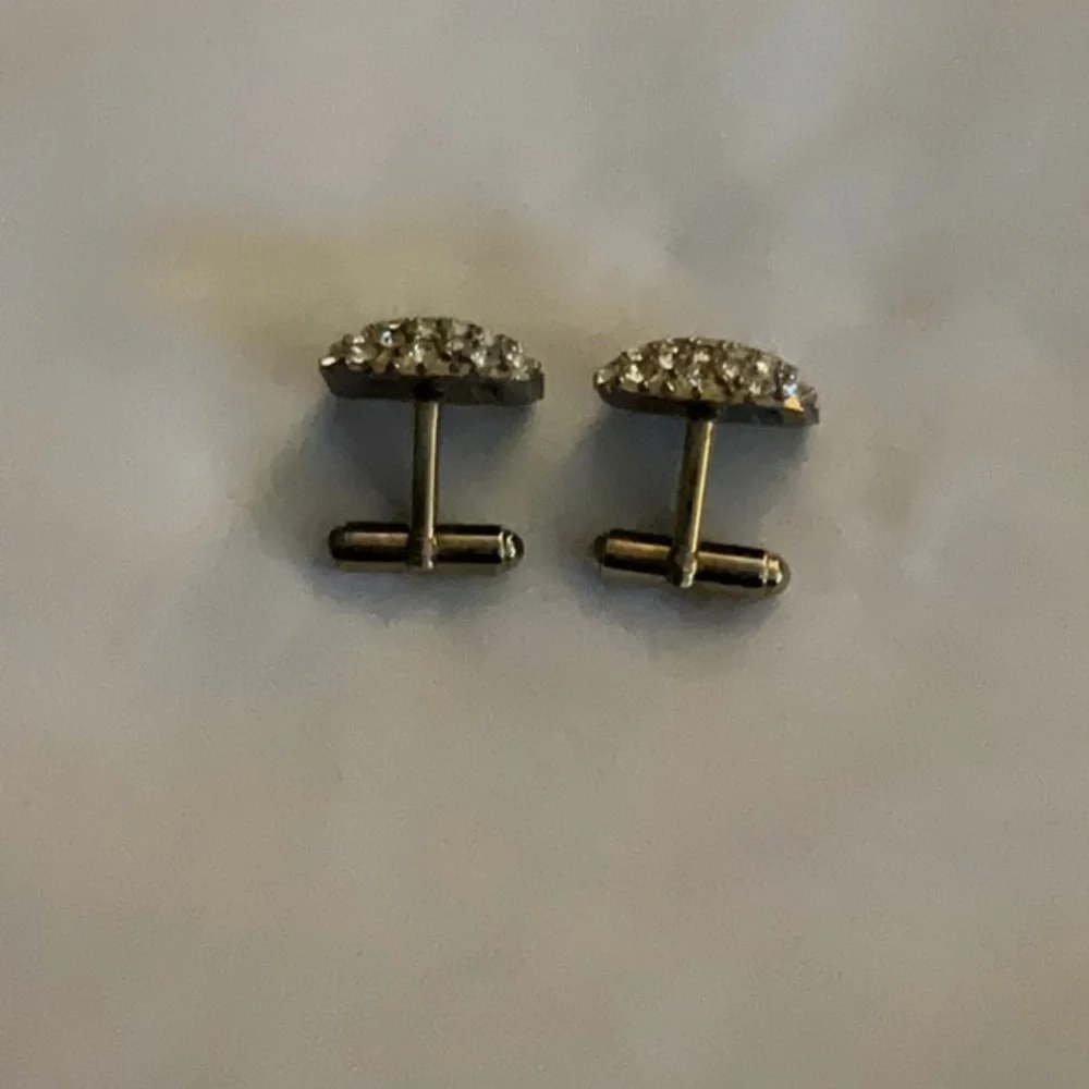 Rhinestone Cufflinks